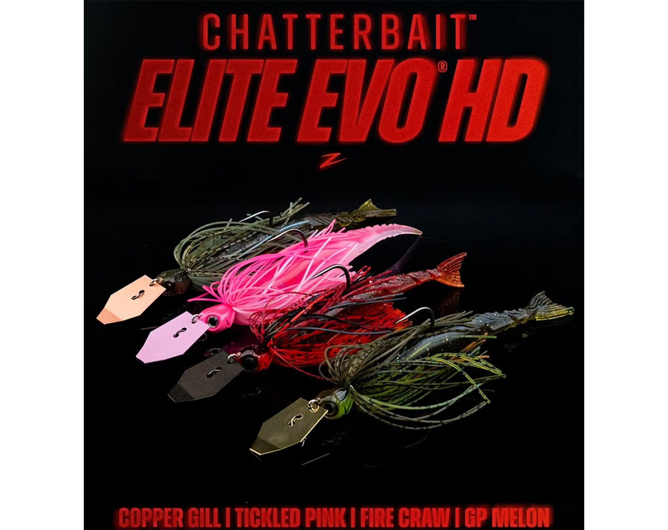Z-Man Chatterbait Elite EVO HD 11 gr